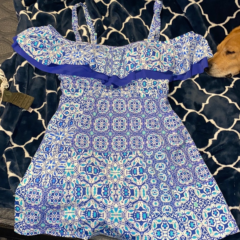 NWT one piece swim dress